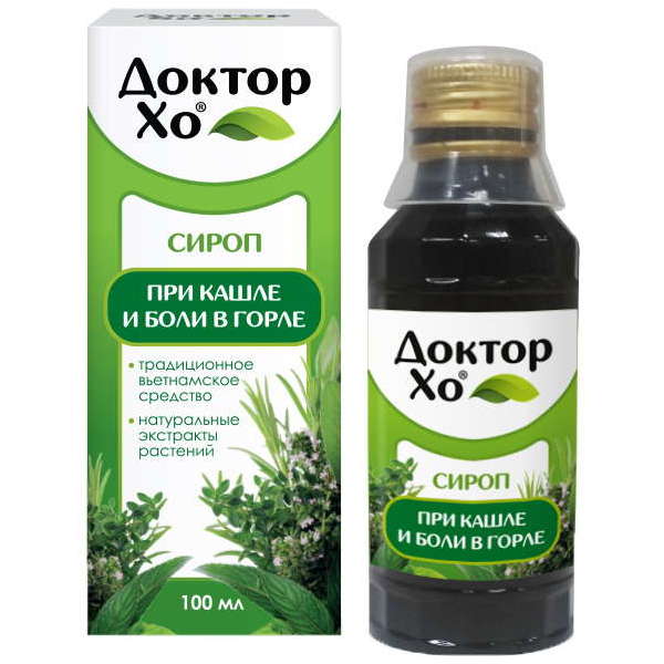 Доктор Хо, сироп, 100 мл, 1 шт. фото