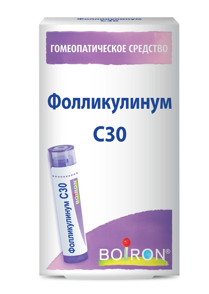 Фолликулинум С30, гранулы гомеопатические, 4 г, 1 шт. фото