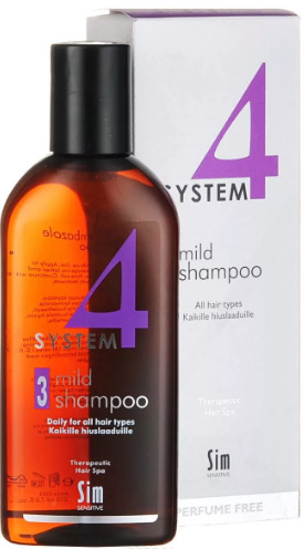 System 4 Терапевтический шампунь №3 для всех типов волос, шампунь, 215 мл, 1 шт. фото