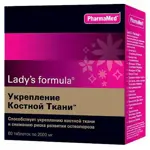 Lady’s formula Укрепление костной ткани, 2000 мг, таблетки, 60 шт. фото