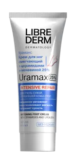 Librederm Uramax Крем для ног смягчающий, крем, 75 мл, 1 шт, с церамидами и мочевиной 25% фото