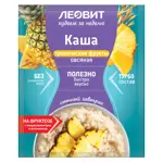 Леовит Худеем за неделю Каша овсяная, каша, 40 г, 1 шт, тропические фрукты фото