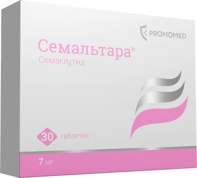 Семальтара, 7 мг, таблетки, 30 шт. фото