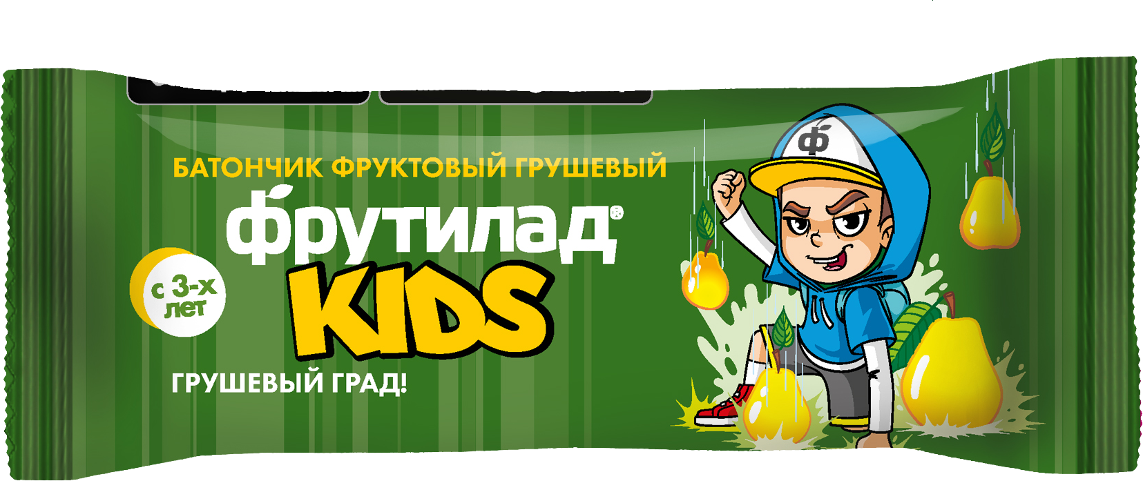 Фрутилад Kids, 25 г, 1 шт, грушевый град, для детей с 3 лет фото