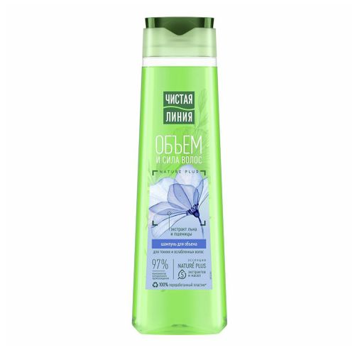 Чистая Линия Шампунь для тонких и ослабленных волос Пшеница, шампунь, 400 мл, 1 шт. фото