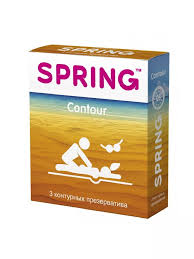 Spring Contour презервативы контурные, набор презервативов, 3 шт. фото
