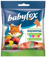 Babyfox Мармелад жевательный Бегемоты, мармелад жевательный, 30 г, 1 шт. фото