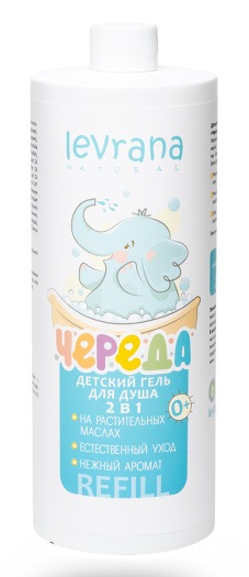 Levrana детский гель для душа 2 в 1, 250 мл, 1 шт, череда фото