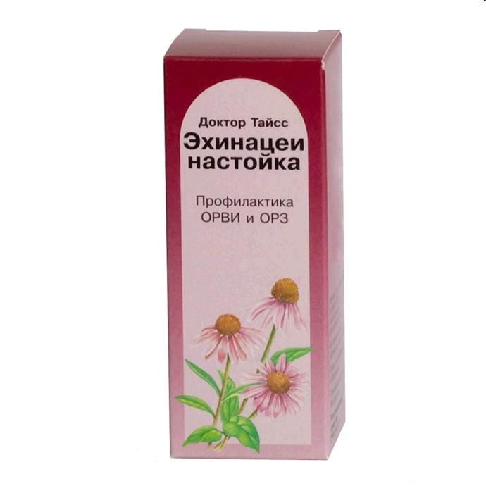Доктор Тайсс Эхинацеи настойка, настойка, 50 мл, 1 шт. фото