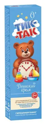 Тик-Так с молочным протеином, крем для детей, 41 г, 1 шт. фото