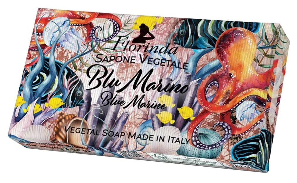 Florinda мыло туалетное твердое, мыло, 100 г, 1 шт, блюмарин фото