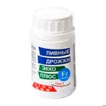 Пивные дрожжи Экко Плюс с железом, 0.45 г, таблетки, 100 шт. фото