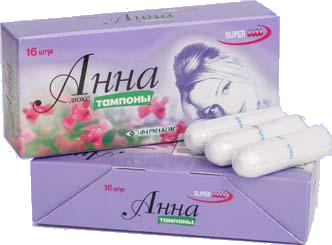 Анна Люкс, тампоны женские гигиенические, 16 шт, Super (4 капли) фото