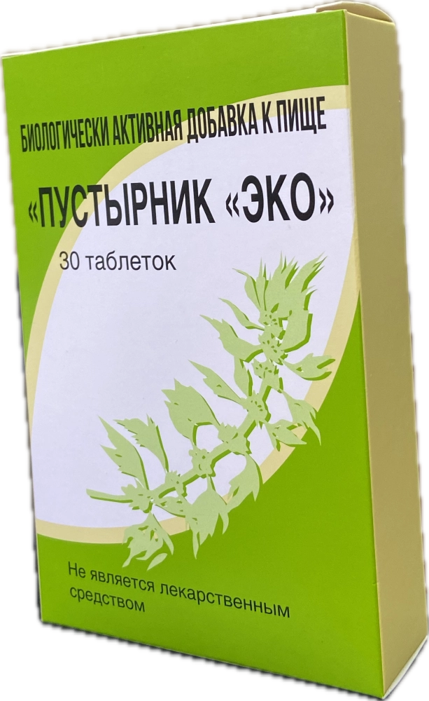 Пустырник Эко, 500 мг, таблетки, 30 шт. фото