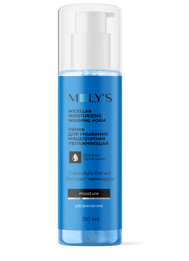 Молис Пенка для умывания мицеллярная увлажняющая, пенка для умывания, 150 мл, 1 шт. фото