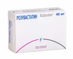 Розувастатин, 40 мг, таблетки, покрытые пленочной оболочкой, 30 шт. фото