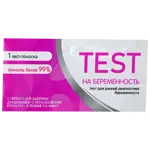 Тест для определения беременности, тест-полоска, 1 шт. фото