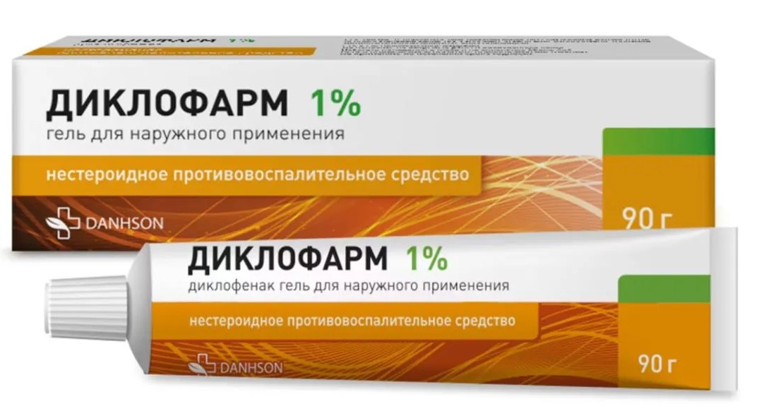 Диклофарм, 1%, гель для наружного применения, 90 г, 1 шт. фото