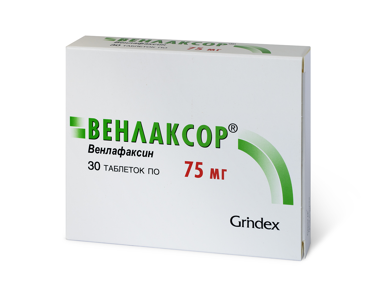 Венлаксор, 75 мг, таблетки, 30 шт. фото