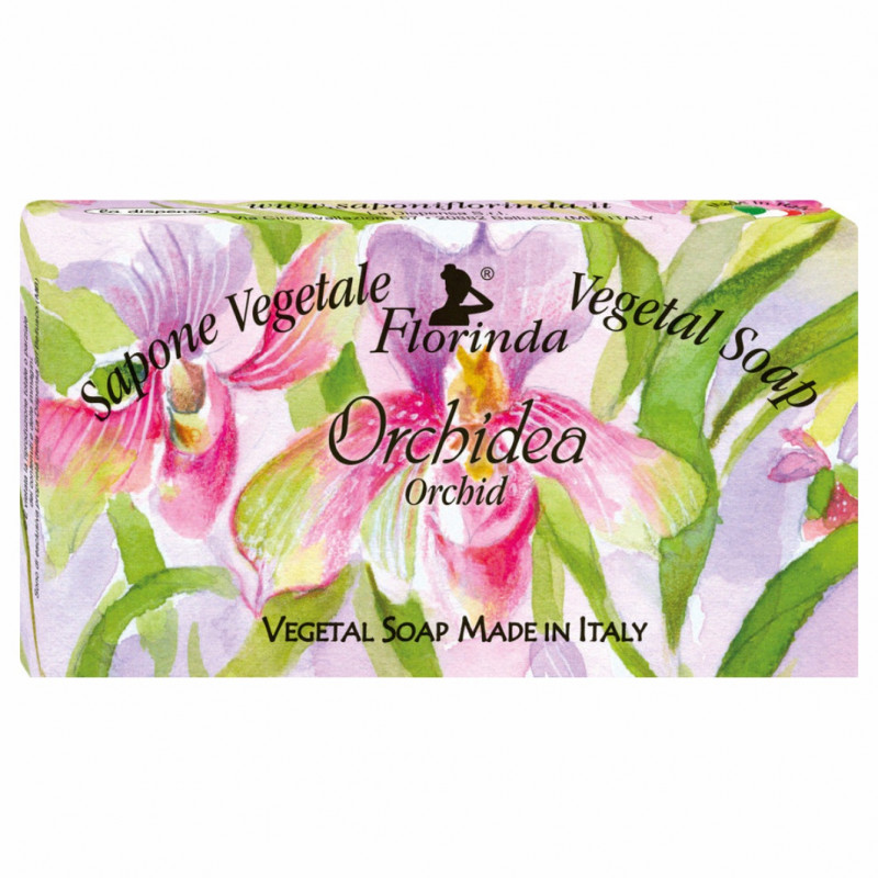 Florinda мыло туалетное твердое, мыло, 100 г, 1 шт, орхидея фото