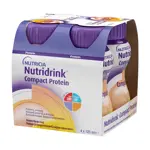 Nutridrink compact protein, жидкость для приема внутрь, 125 мл, 4 шт, персик + манго фото