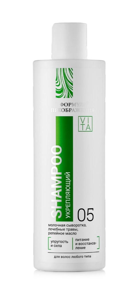 Формула преображения Шампунь укрепляющий, шампунь, 250 мл, 1 шт, с зеленым чаем фото