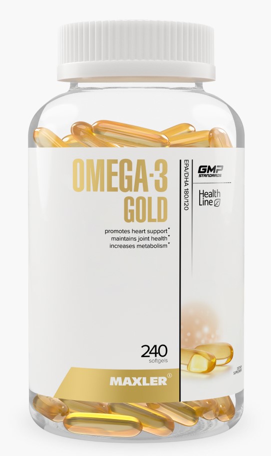 Maxler Омега-3 Голд, капсулы, 240 шт. фото