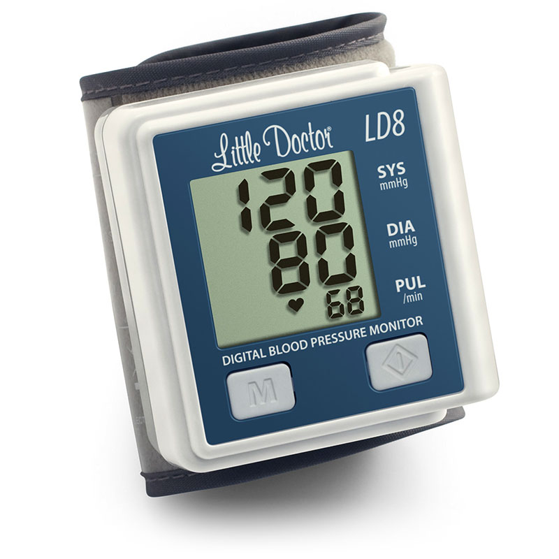 Тонометр автоматический Little Doctor LD8 на запястье, 1 шт, на запястье фото