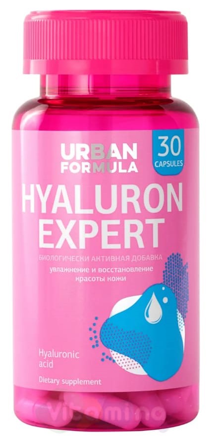 Urban Formula Гиалуроновая кислота, 150 мг, капсулы, 30 шт. фото