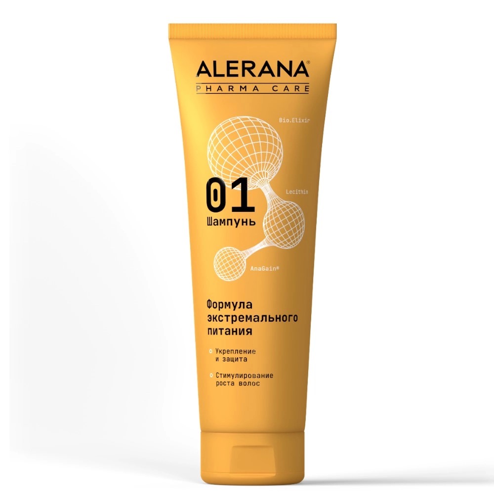 Алерана Pharma Care формула экстремального питания, шампунь, 260 мл, 1 шт. фото