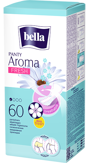 Bella Panty Aroma Fresh, прокладки ежедневные, 60 шт. фото