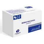 Мемантин Канон, 20 мг, таблетки, покрытые пленочной оболочкой, 90 шт. фото 