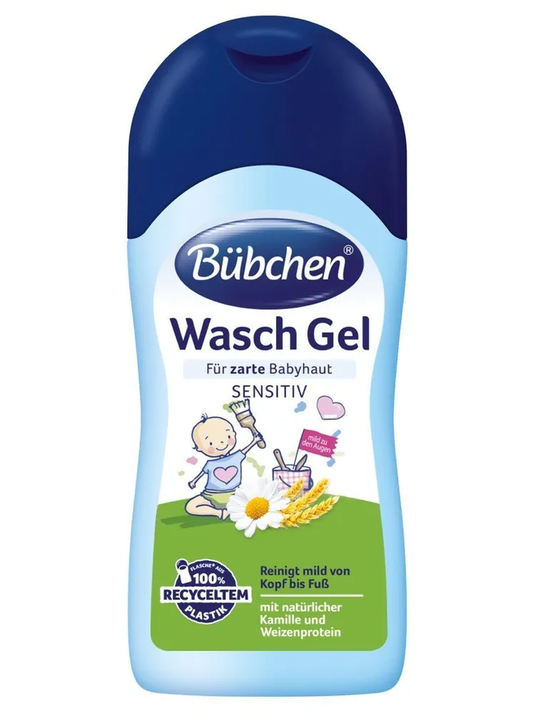 Bubchen Гель для купания младенцев, гель, 50 мл, 1 шт. фото