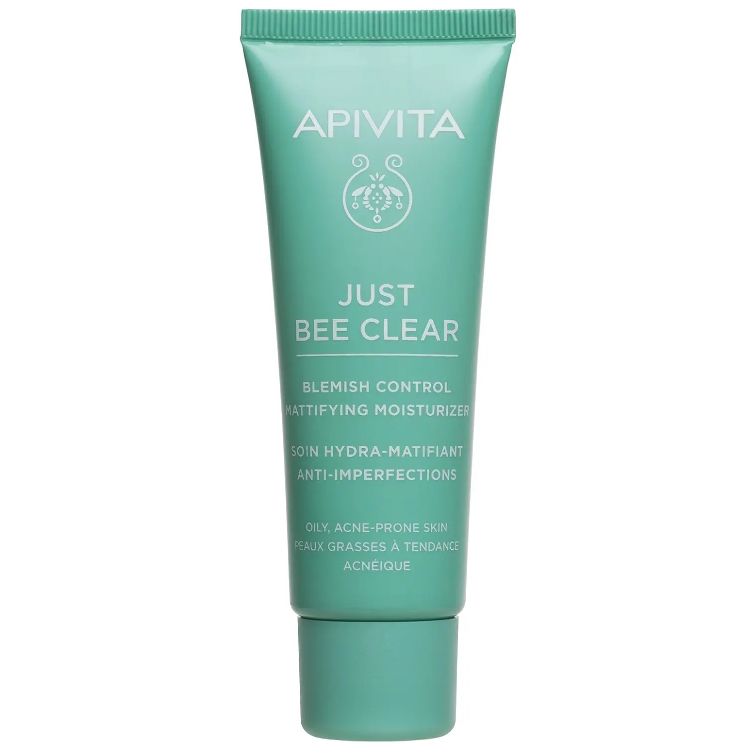 Apivita Just Bee Clear матирующий увлажняющий уход против несовершенств, 40 мл, 1 шт. фото