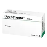 Эрсефурил, 200 мг, капсулы, 14 шт. фото