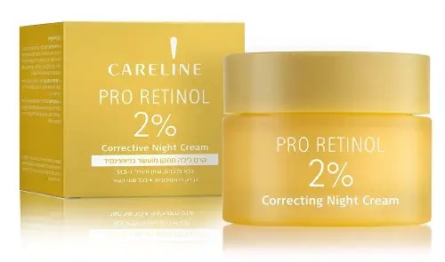 Careline pro retinol крем ночной антивозрастной, крем, 50 мл, 1 шт. фото