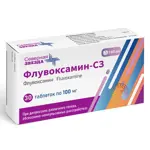 Флувоксамин-СЗ, 100 мг, таблетки покрытые оболочкой, 30 шт. фото