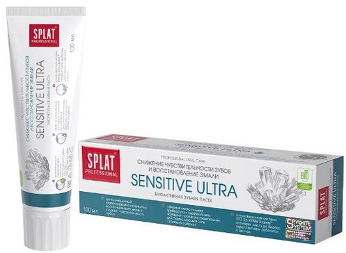 Splat Professional Sensitive ultra Зубная паста, паста зубная, 100 мл, 1 шт. фото