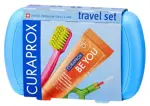 Curaprox Be you Дорожный набор в боксе, набор, 1 шт, голубого цвета, зубная паста + зубная щетка CS5460 + ершики CPS07, CPS09 + держатель UHS409 фото