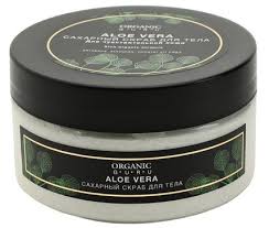 ORGANIC GURU Скраб для тела сахарный Aloe vera, скраб, 200 мл, 1 шт. фото