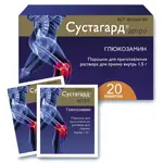 Сустагард Артро, 1.5 г, порошок для приготовления раствора для приема внутрь, 20 шт. фото 2