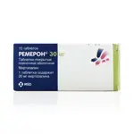 Ремерон, 30 мг, таблетки, покрытые оболочкой, 10 шт. фото