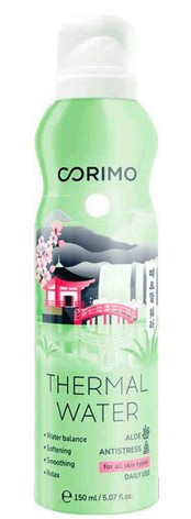 Corimo вода термальная с алоэ, вода термальная, 150 мл, 1 шт. фото