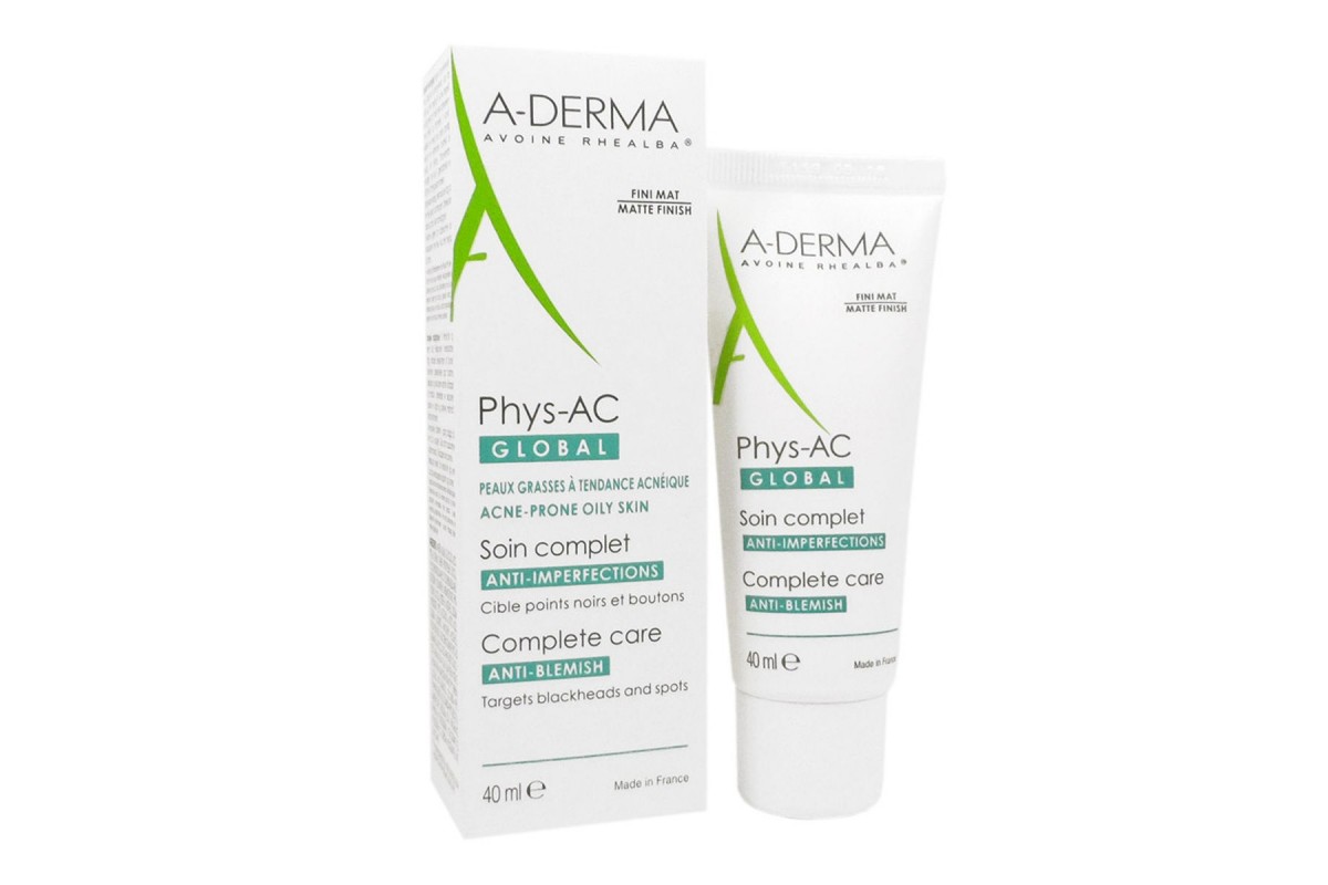 A-Derma Phys-Ac Global Уход за проблемной кожей, крем-гель, 40 мл, 1 шт. фото