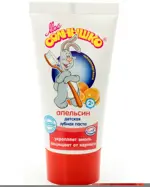 Мое солнышко Зубная паста детская, паста зубная, 65 г, 1 шт, апельсин фото