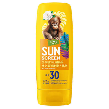 Sun Screen солнцезащитный крем для лица и тела, крем, 140 мл, 1 шт, SPF 30 фото