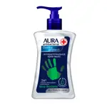 Aura Derma Protect Мыло жидкое антибактериальное 2в1, крем-мыло, 250 мл, 1 шт. фото