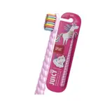 Splat juicy lab магия единорога зубная щетка детская с ионами серебра мягкая, щетка зубная, 1 шт, розовая фото