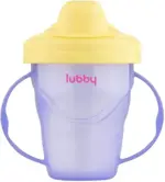 Lubby Поильник-непроливайка с ручками твердый носик, 175 мл, 1 шт, 9+ мес, арт. 7293 фото