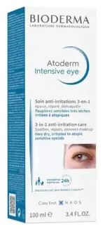 Bioderma Atoderm интенсивный уход за областью вокруг глаз 3 в 1, крем, 100 мл, 1 шт. фото 